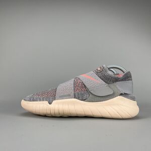 Size 6Y Women’s 7.5 Nike Free RN Motion Flyknit Gray Pink Shoes Running Sneakers